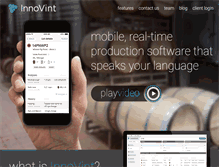 Tablet Screenshot of innovint.us